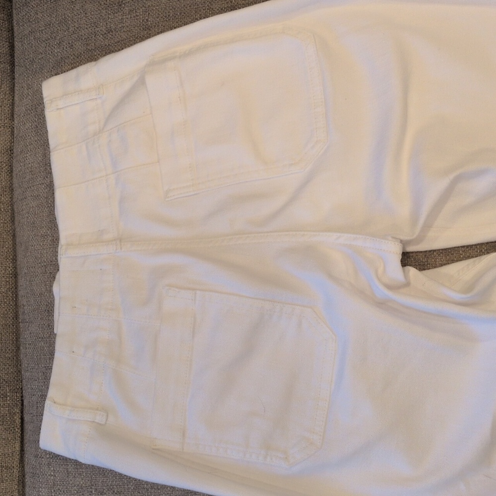 Maeve The Colette Women's White Wide-Leg Pants 28 - Picture 6 of 11